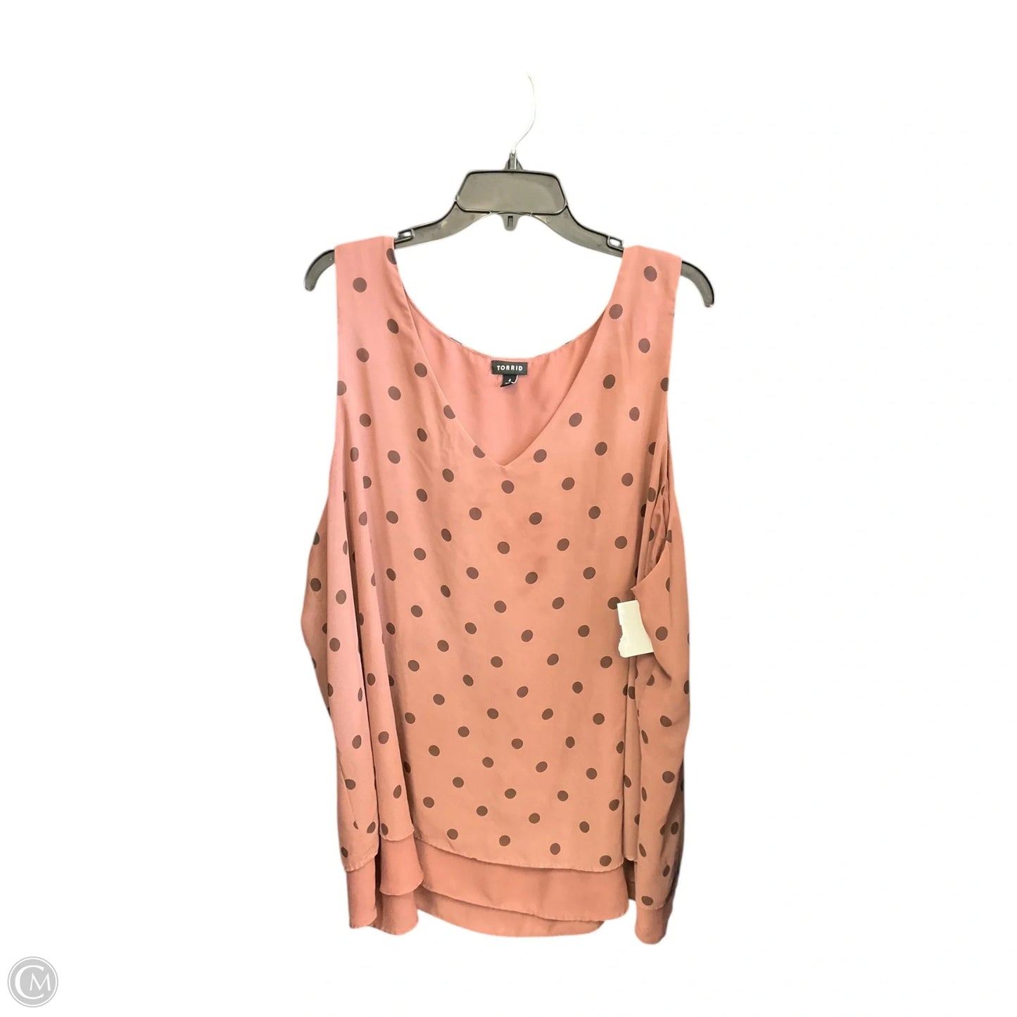 Top Sleeveless By Torrid In Multi-colored, Size: 4