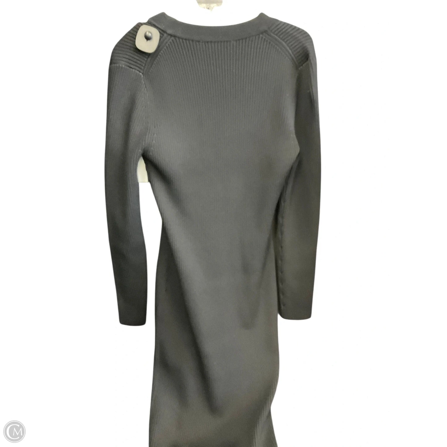 Dress Casual Midi By Michael By Michael Kors In Black, Size: L