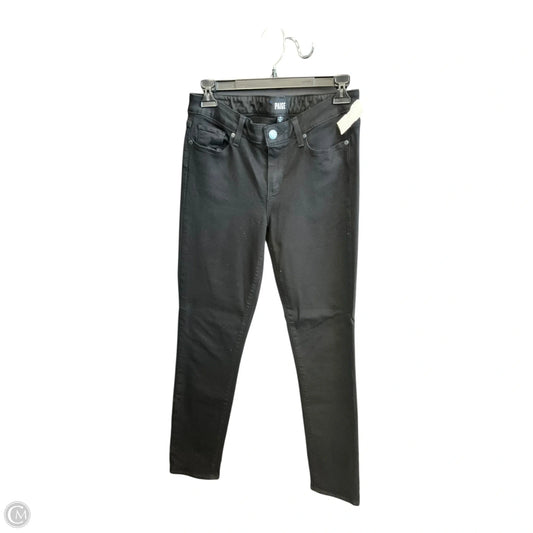 Jeans Skinny By Paige In Black, Size: 6