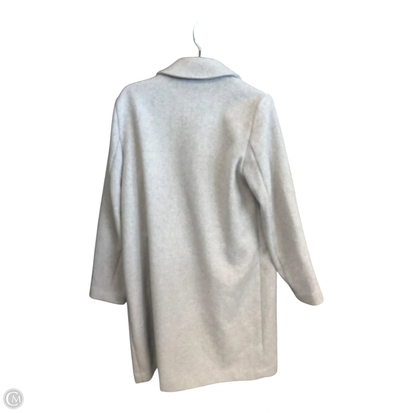 Coat Peacoat By Loft In Grey, Size: M