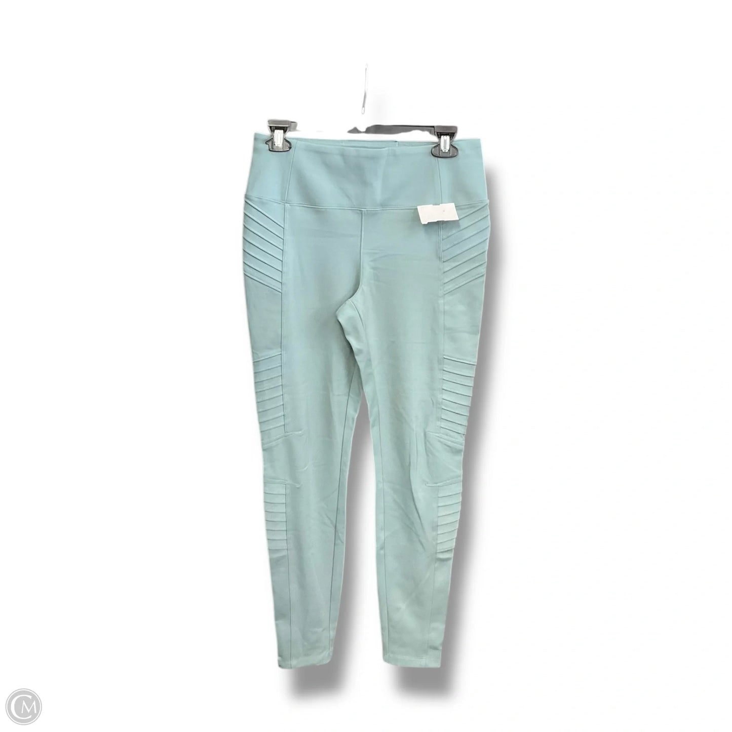 Athletic Leggings By Athleta In Aqua, Size: M