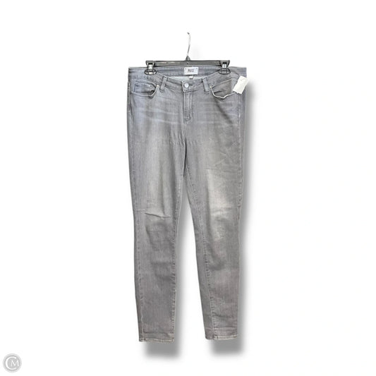 Jeans Skinny By Paige In Black, Size: 8