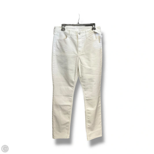 Jeans Straight By Old Navy In White, Size: 12