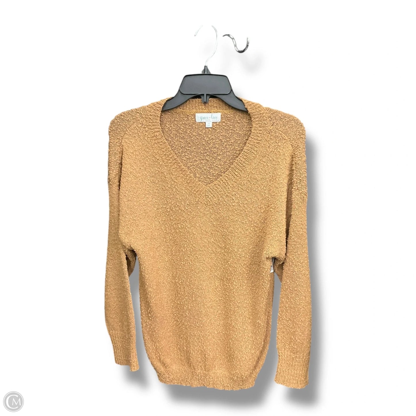 Sweater By Grace & Lace In Tan, Size: Xs