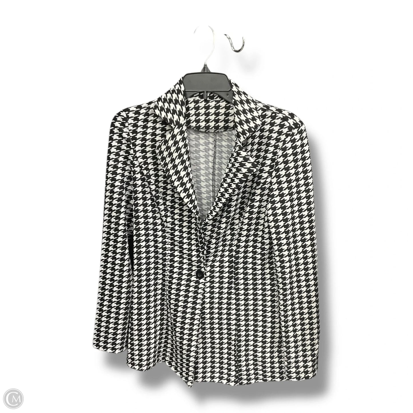 Blazer By Shein In Black & White, Size: S