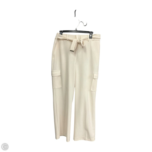 Pants Dress By Nine West Apparel In Cream, Size: L