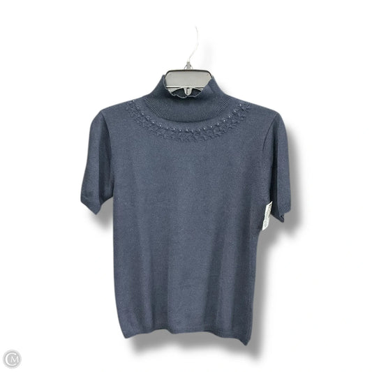 Top Short Sleeve By Clothes Mentor In Blue, Size: M