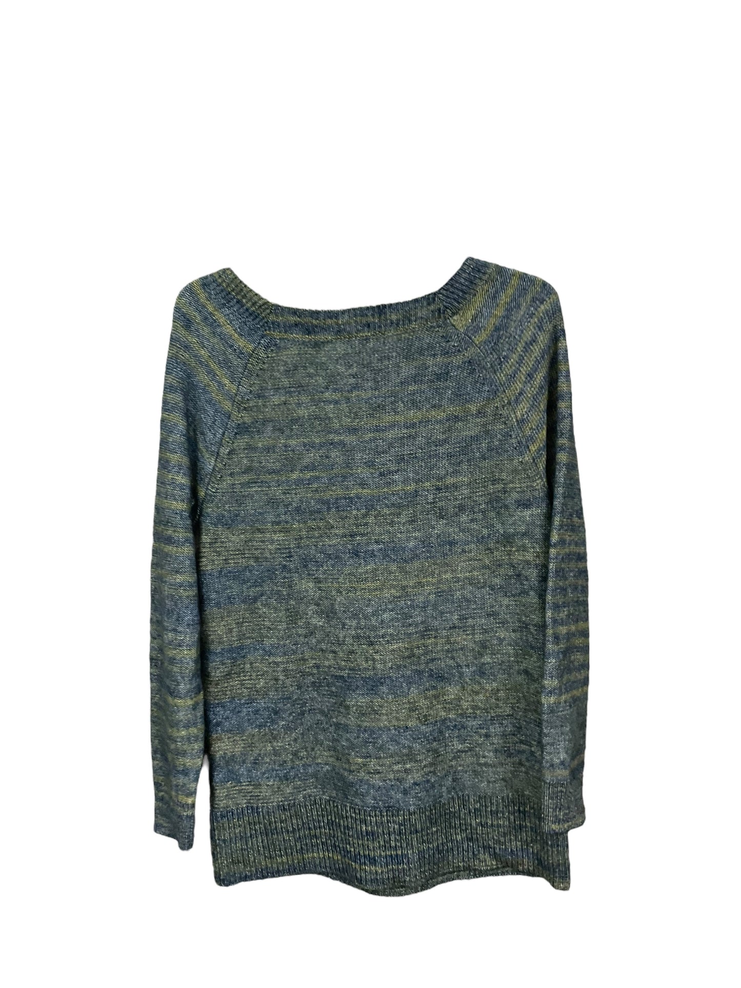 Sweater By Loft In Blue Green, Size: M