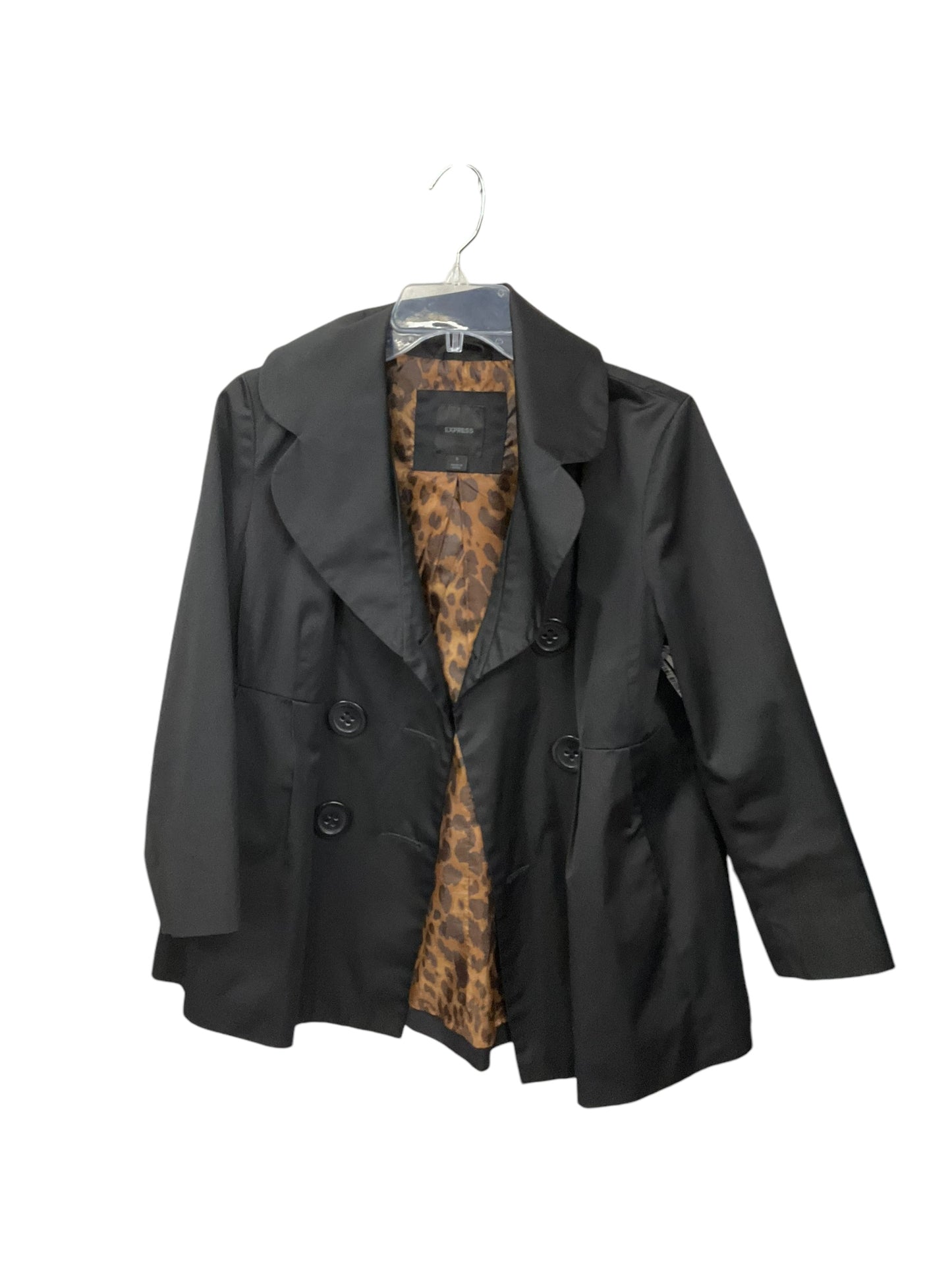 Jacket Other By Express In Black, Size: S