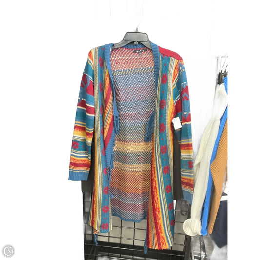 Cardigan By Clothes Mentor In Multi-colored, Size: L