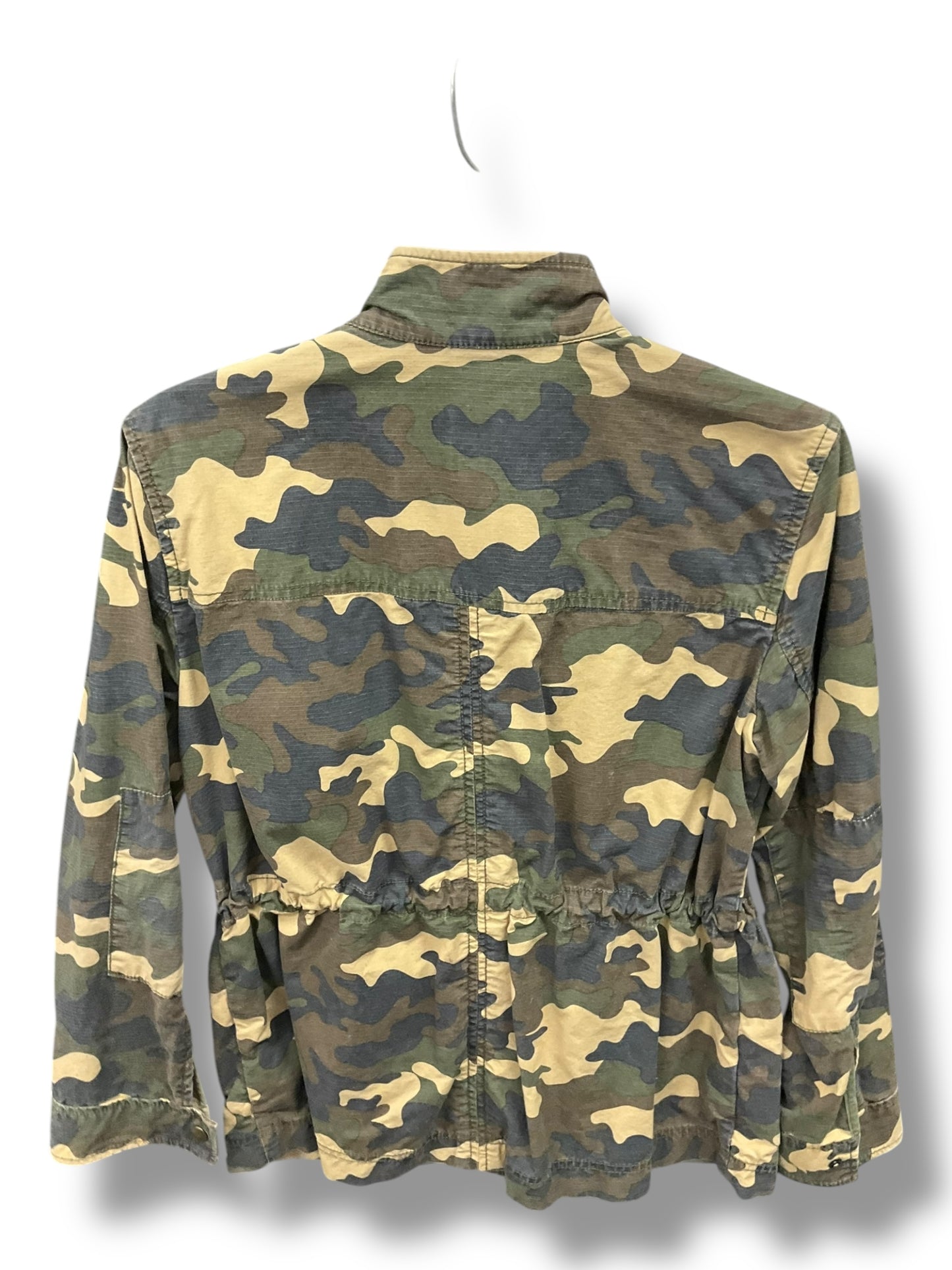 Jacket Utility By Gap In Camouflage Print, Size: Xs