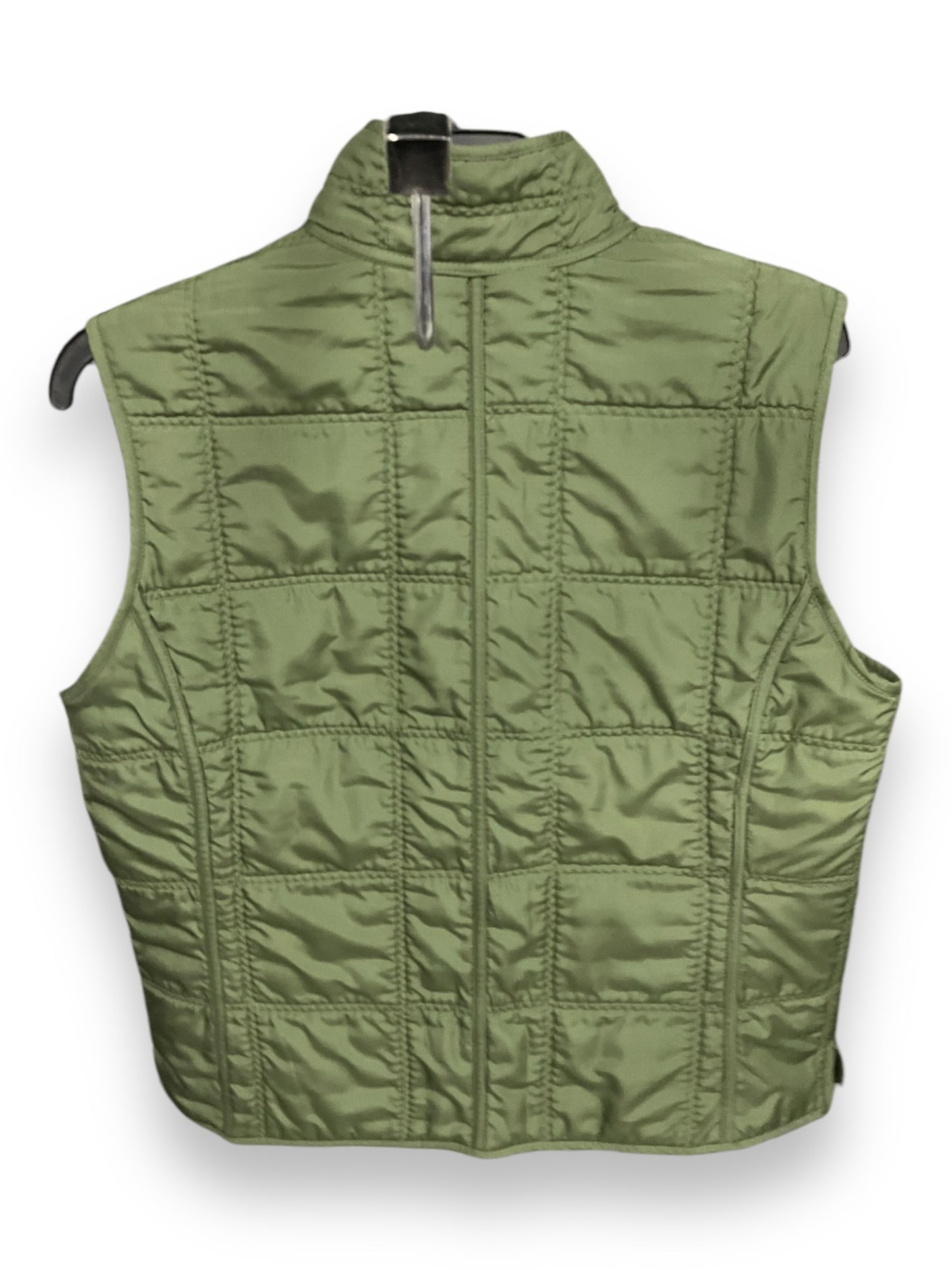 Vest Puffer & Quilted By Clothes Mentor In Green, Size: S