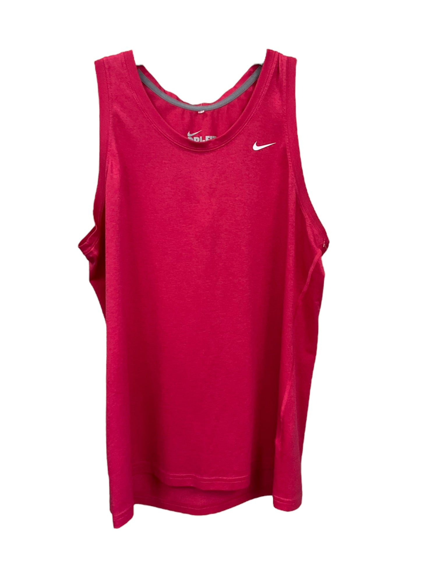 Pink Athletic Tank Top Nike Apparel, Size Xl