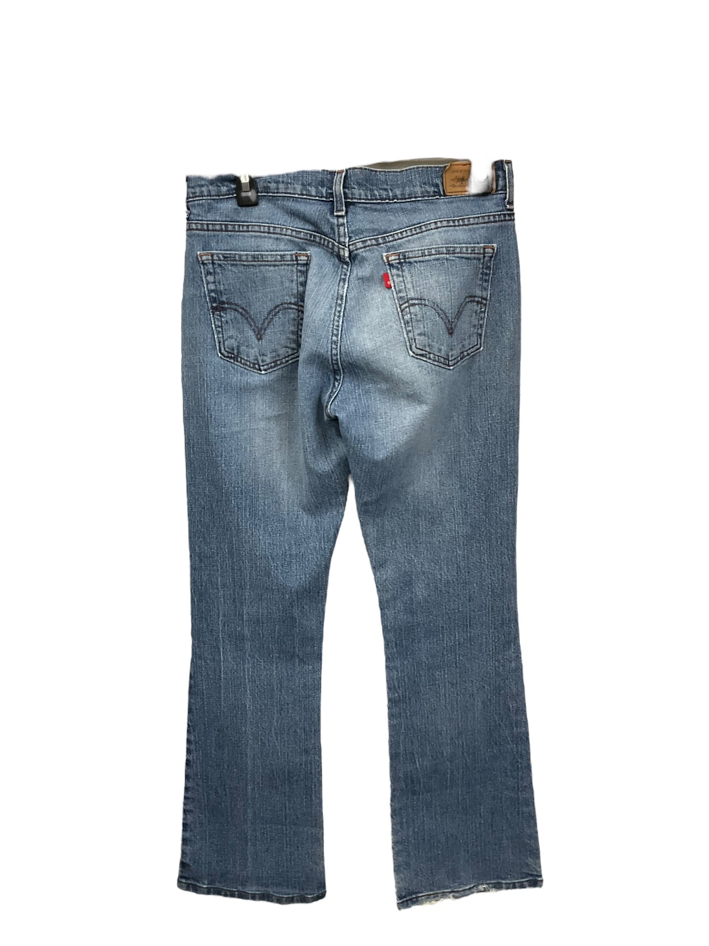 Blue Denim Jeans Boot Cut Levis, Size 8