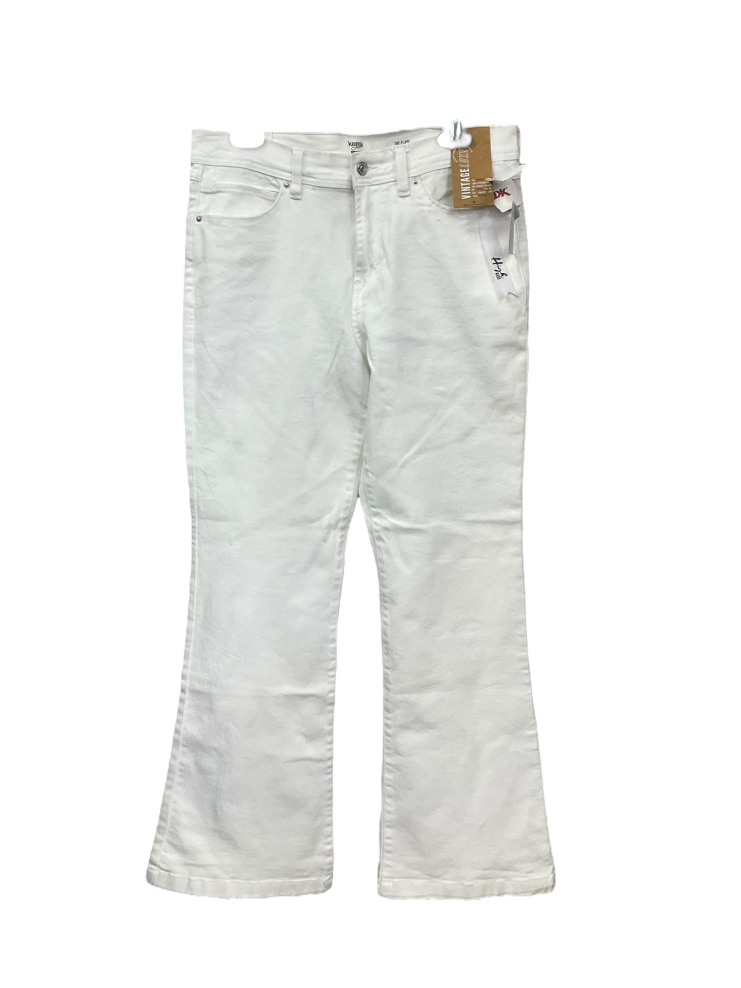 White Jeans Flared Kensie, Size 10