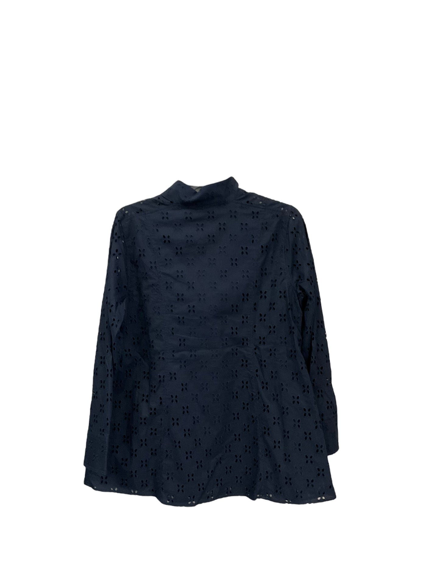 Top Long Sleeve By Soft Surroundings In Navy, Size: M