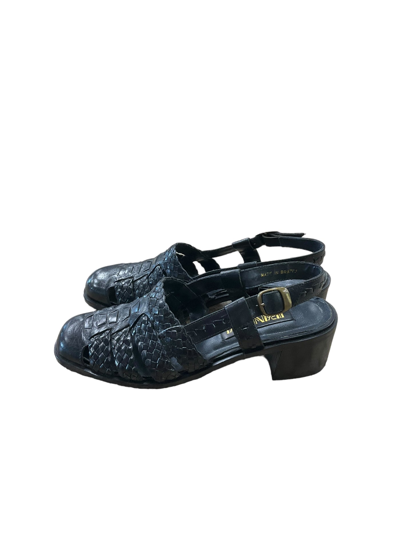 Shoes Flats By Clothes Mentor In Black, Size: 6.5