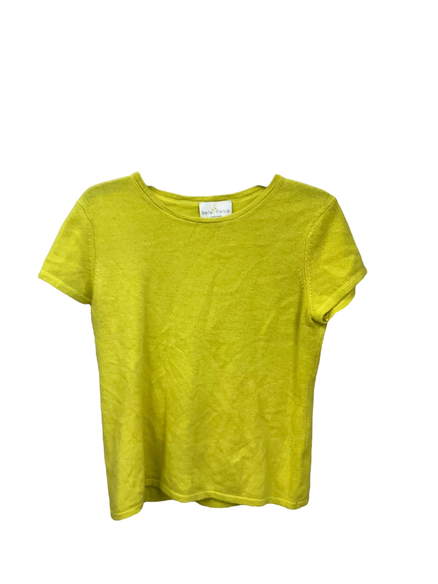 Sweater Cashmere By Clothes Mentor In Green, Size: L