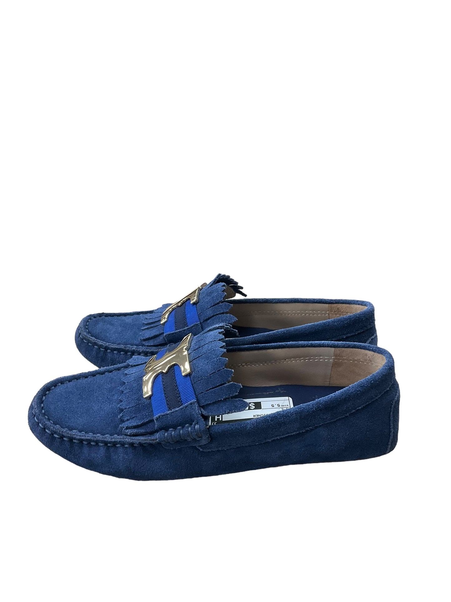 Shoes Designer By Tory Burch In Navy, Size: 5.5