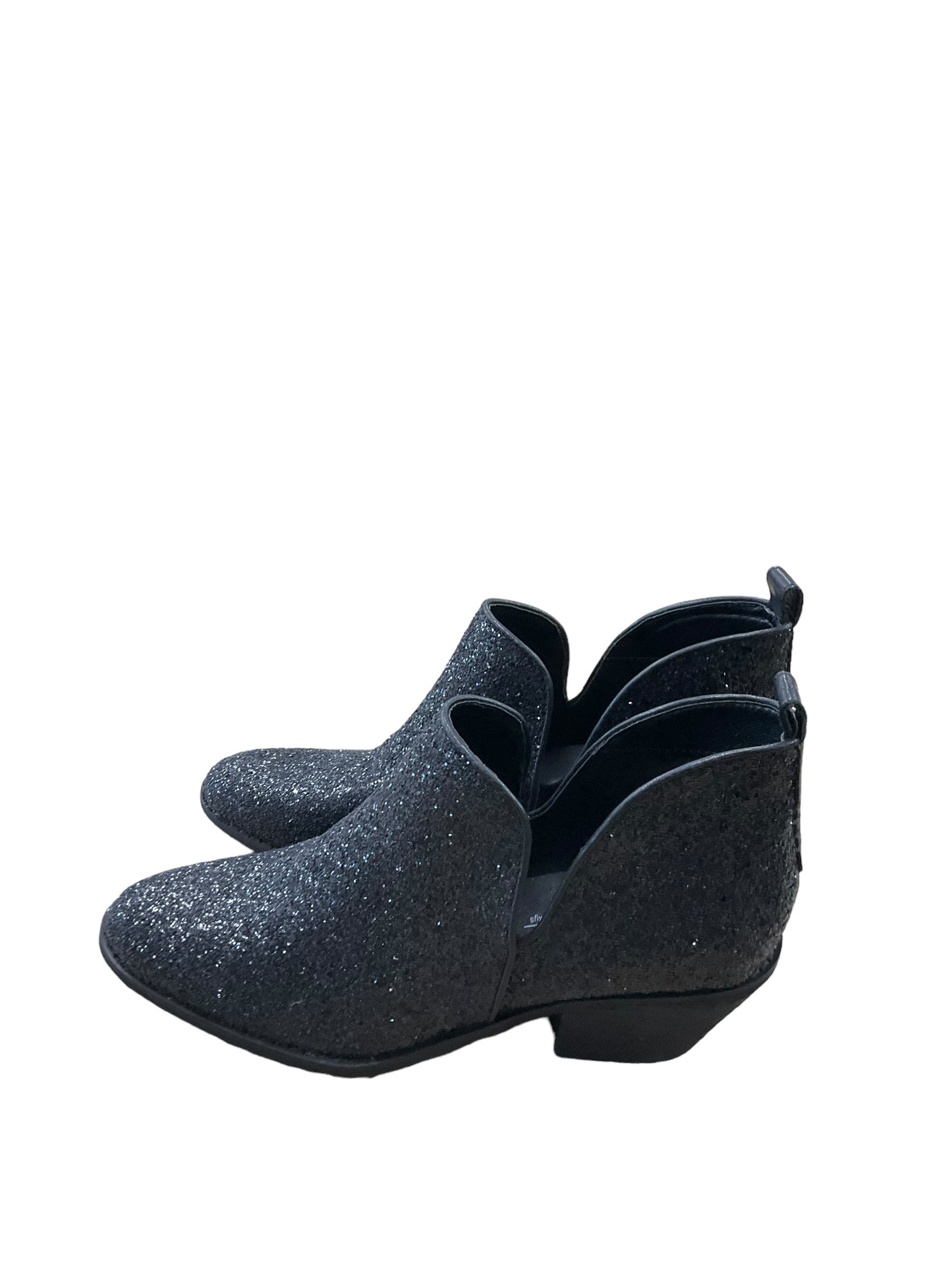 Boots Ankle Heels By Boutique + In Black, Size: 9