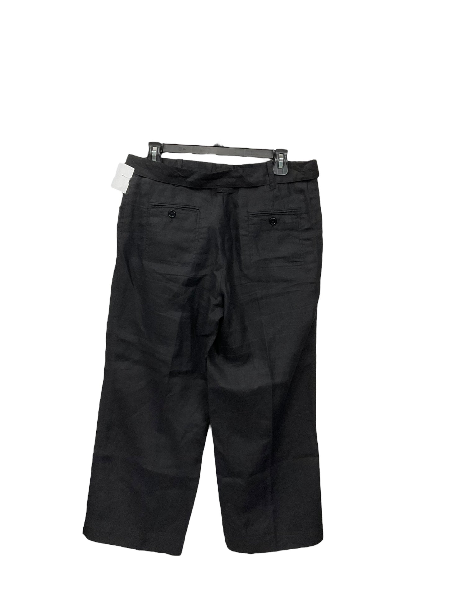 Pants Linen By Talbots In Black, Size: 8