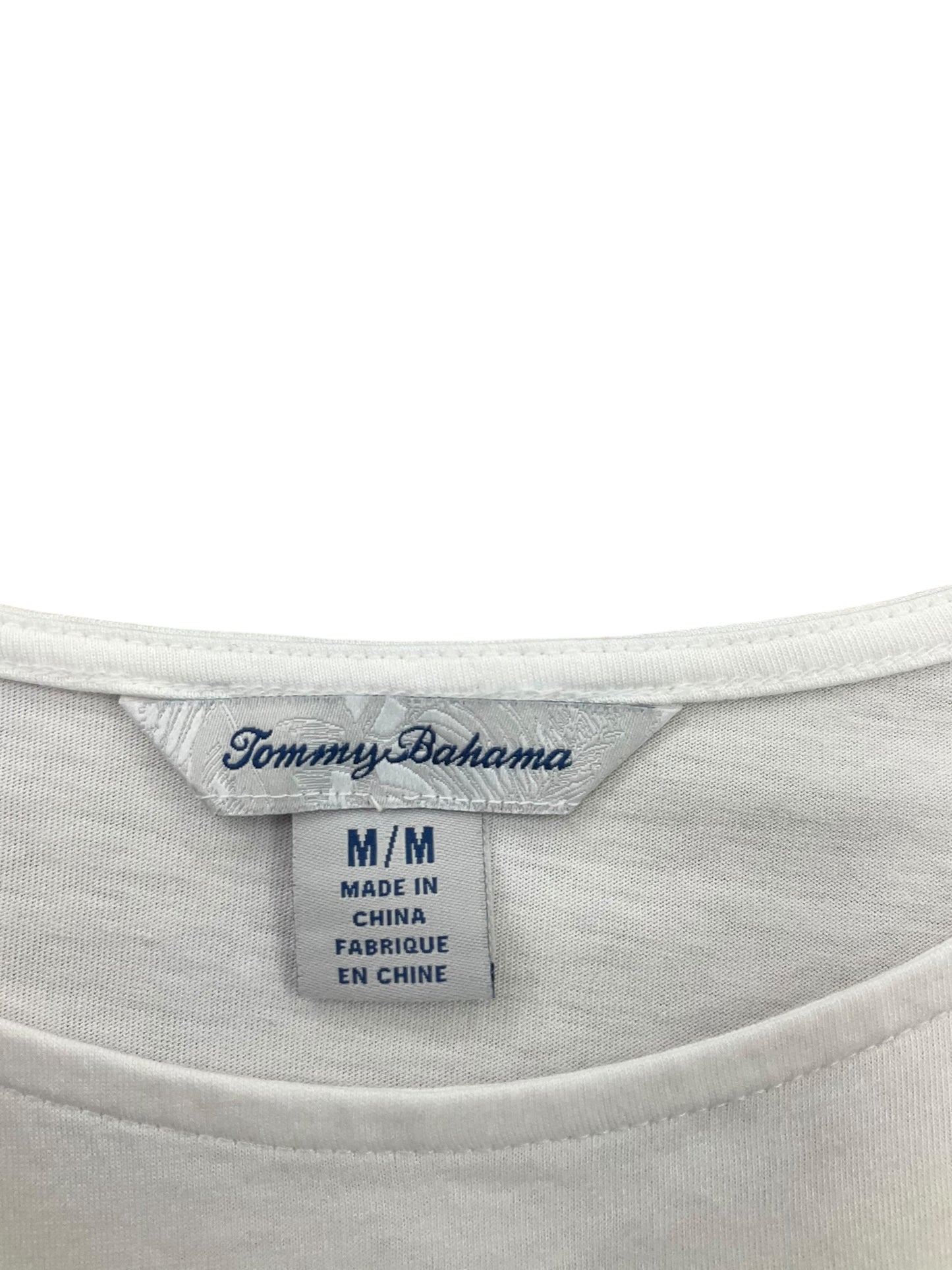 Top Short Sleeve By Tommy Bahama In White, Size: M