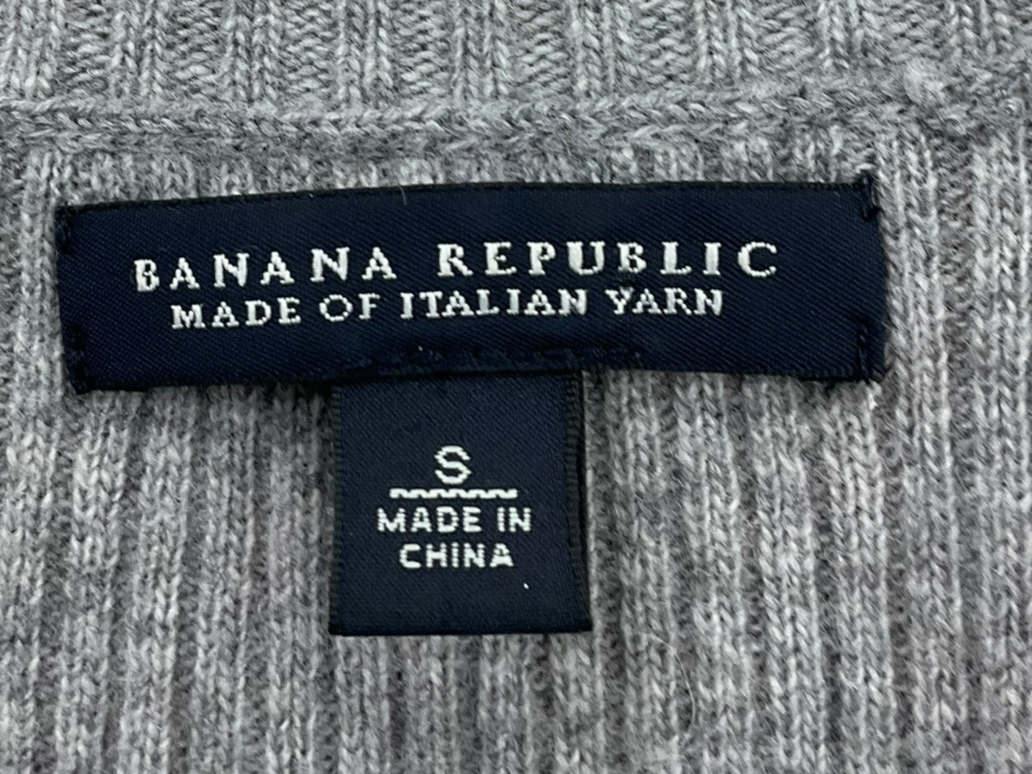 Sweater By Banana Republic In Grey, Size: S