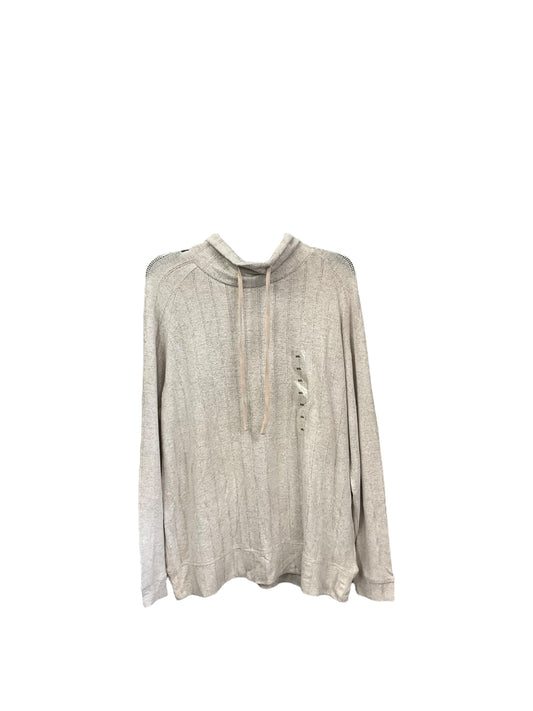 Top Long Sleeve By Como Vintage In Beige, Size: Xxl