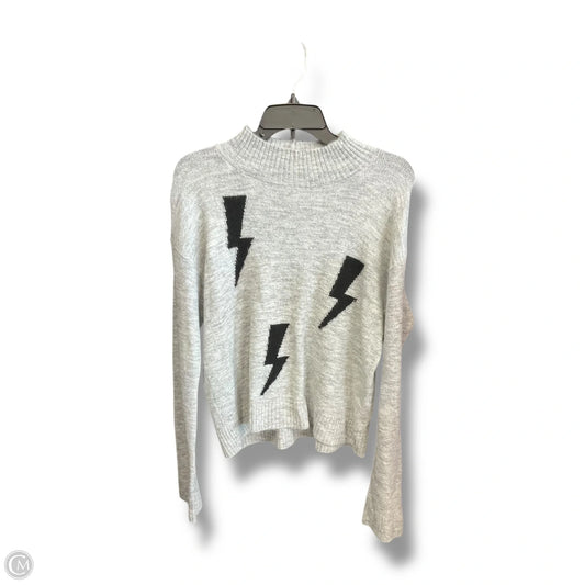 Sweater By Express In Grey, Size: M