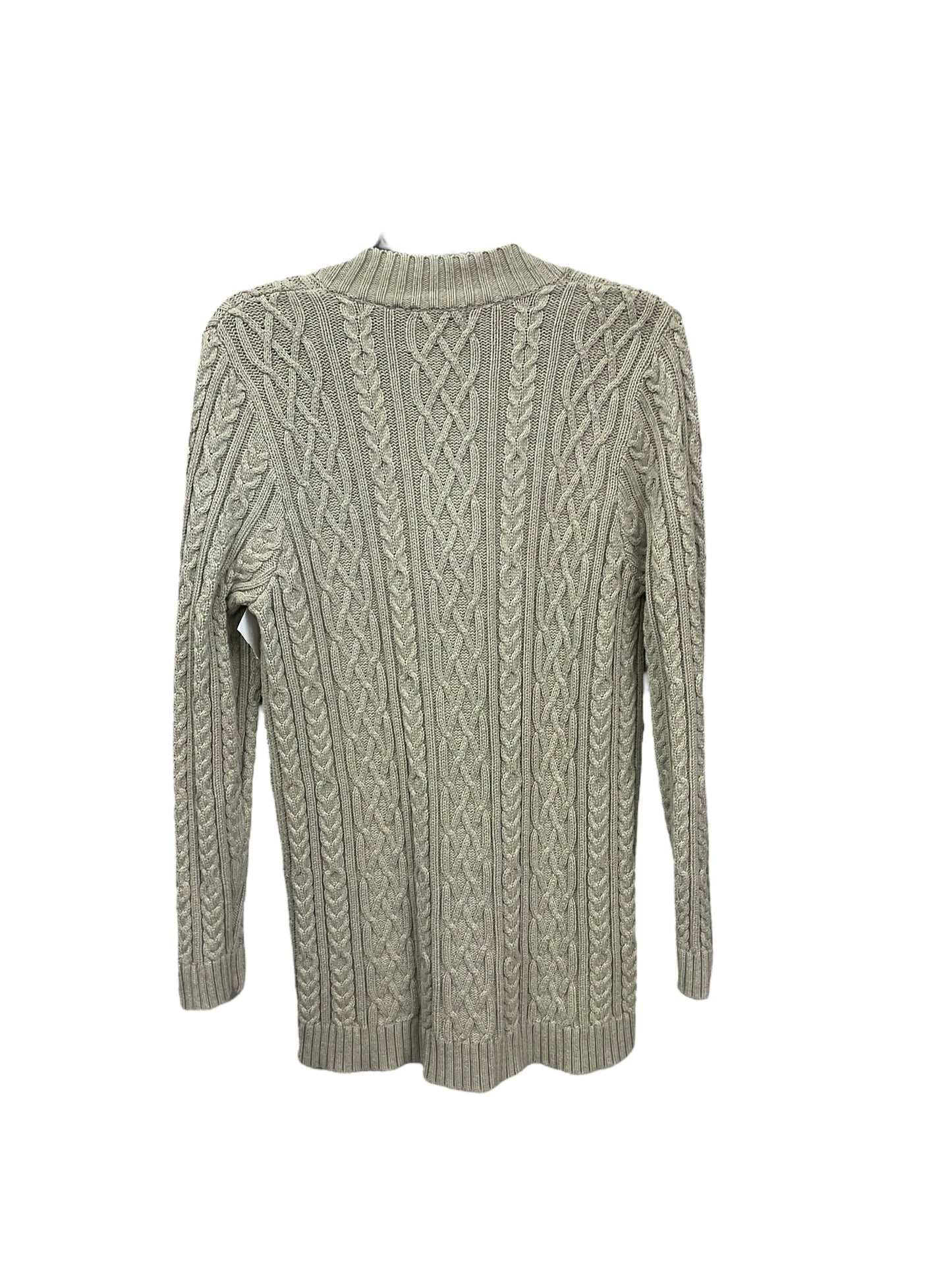 Sweater By Jeanne Pierre In Green, Size: L