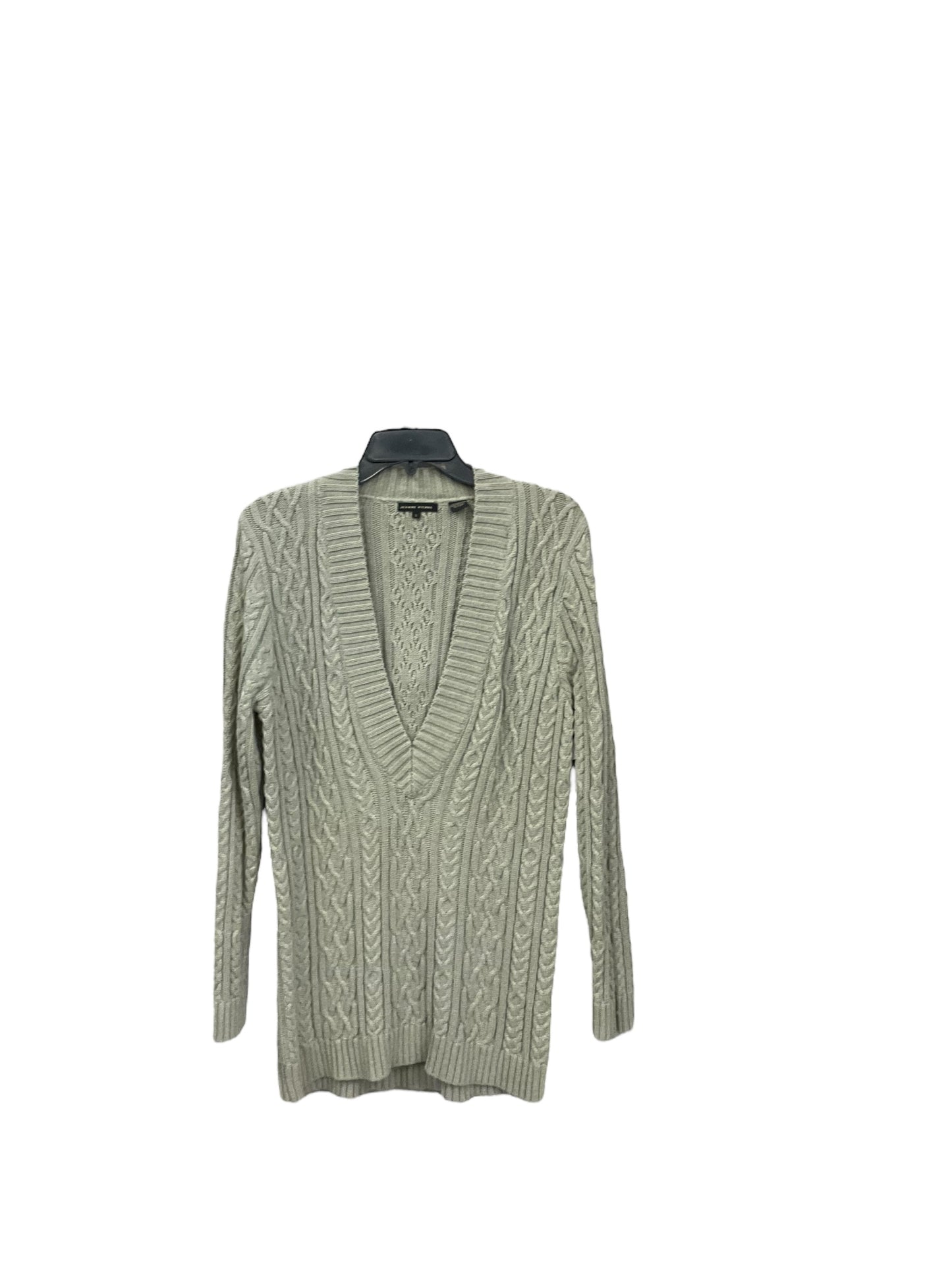 Sweater By Jeanne Pierre In Green, Size: L