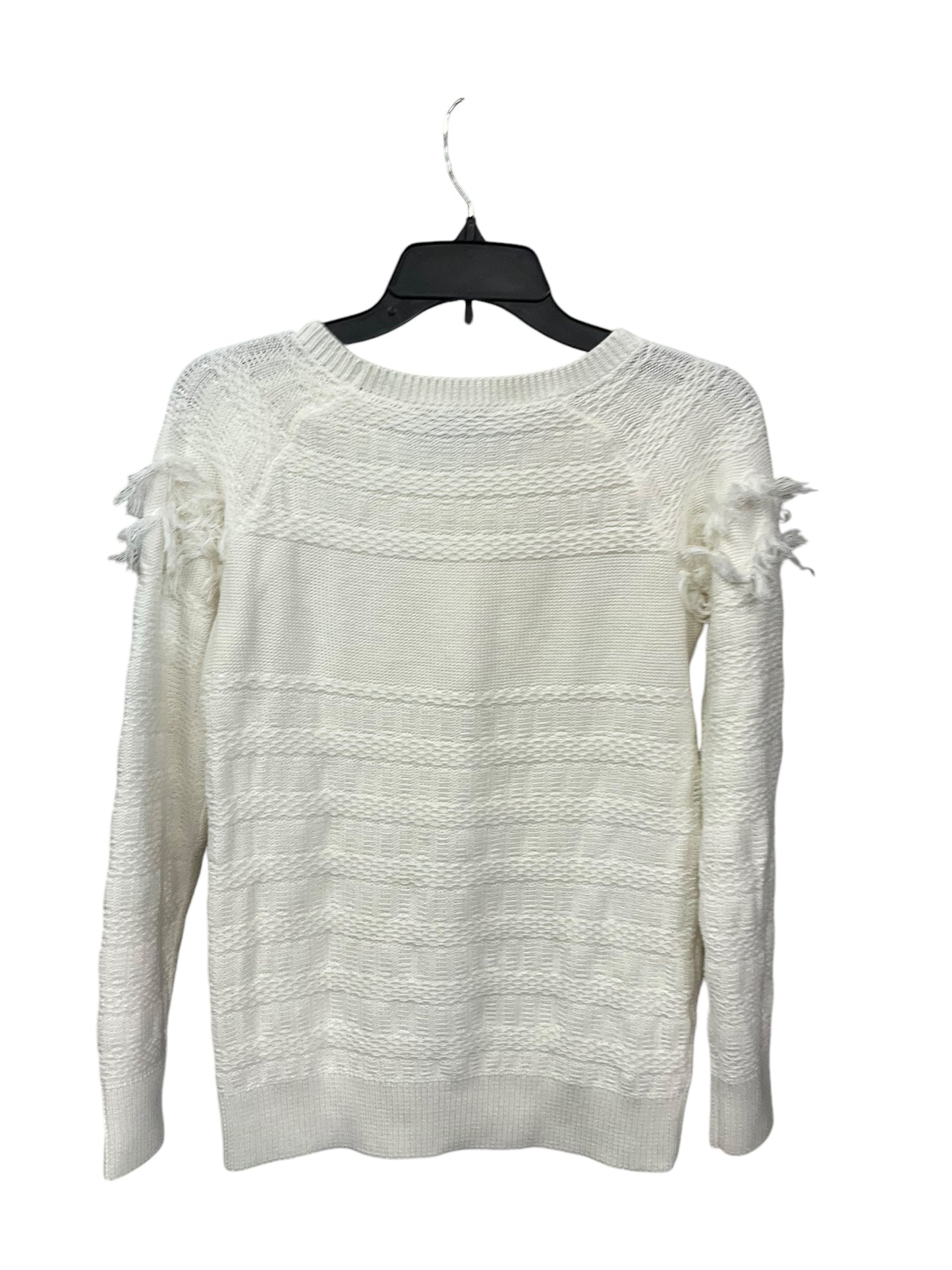 Sweater By Loft In Ivory, Size: Xs