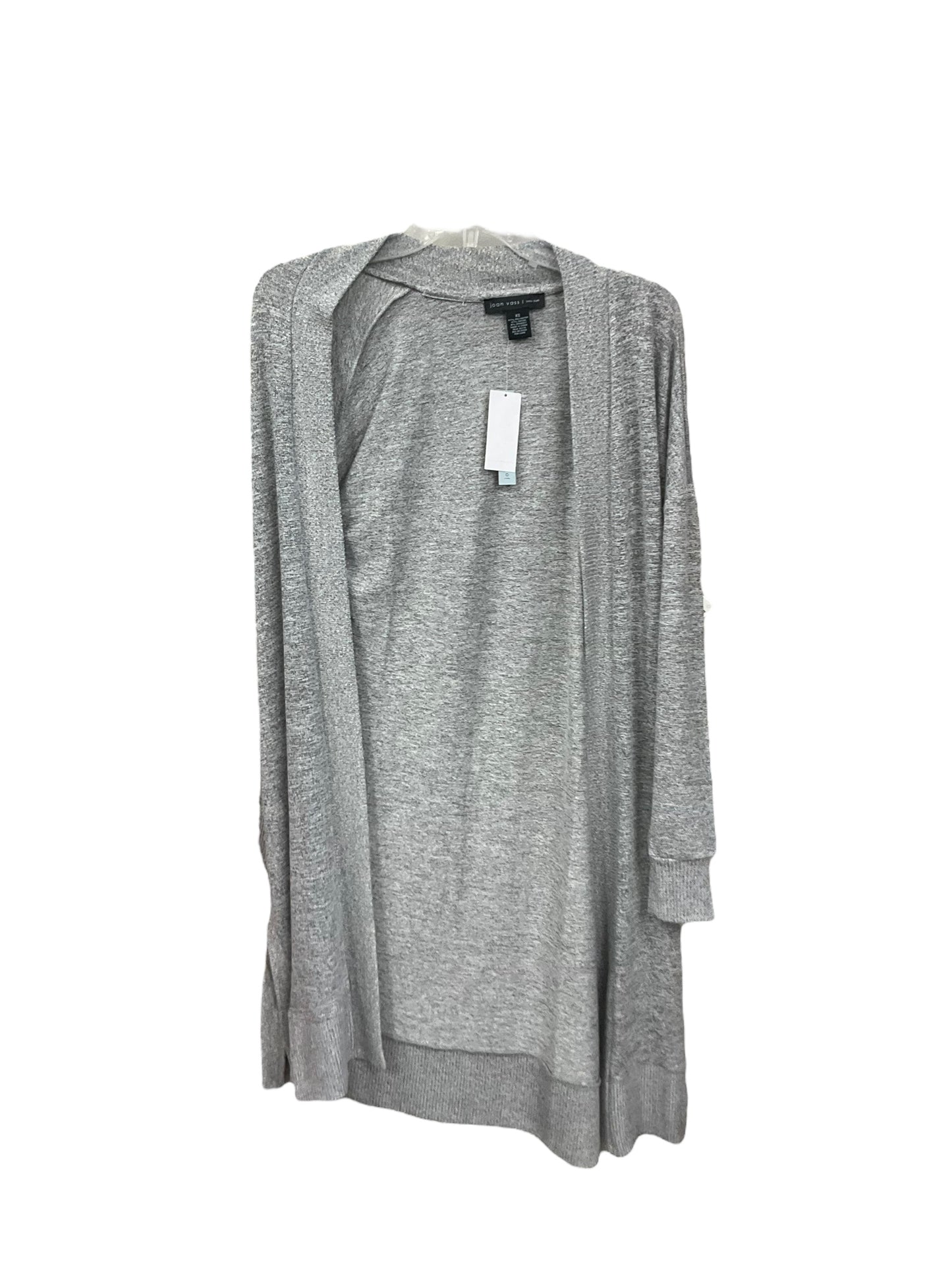 Cardigan By Joan Vass In Grey, Size: Xs