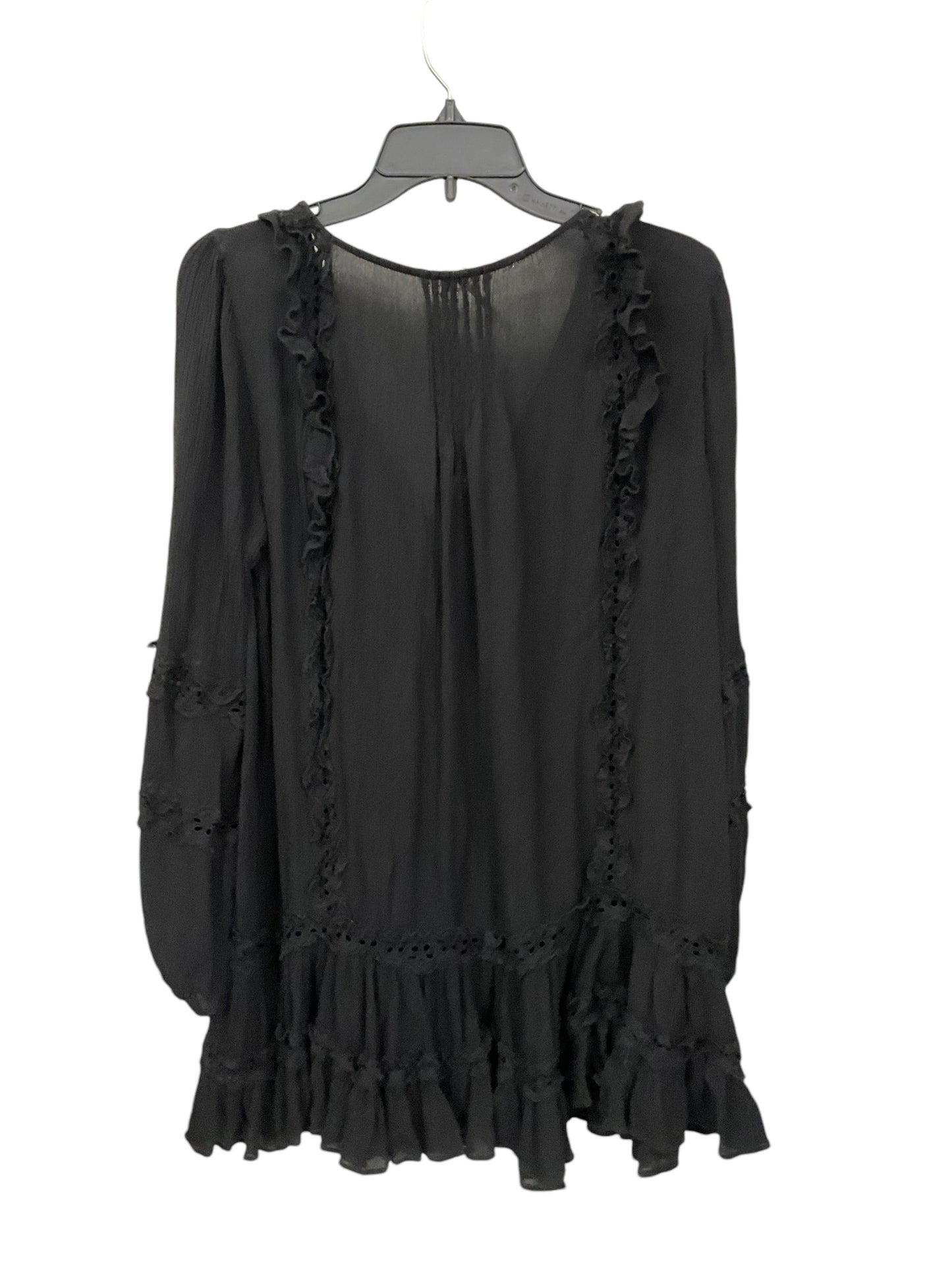 Top Long Sleeve By Free People In Black, Size: S