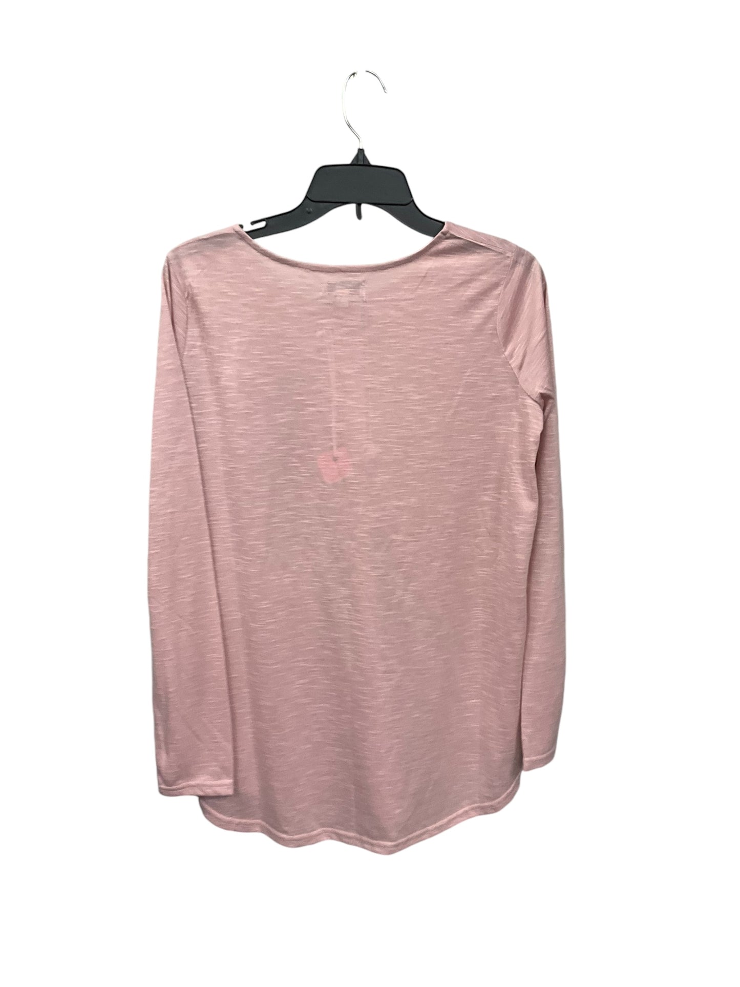 Top Long Sleeve By Simply Southern In Mauve, Size: M