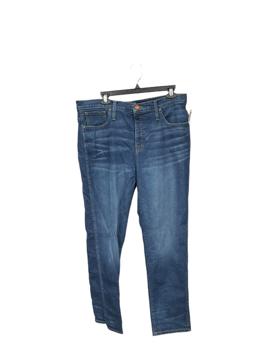 Jeans Straight By Madewell In Blue Denim, Size: 1x