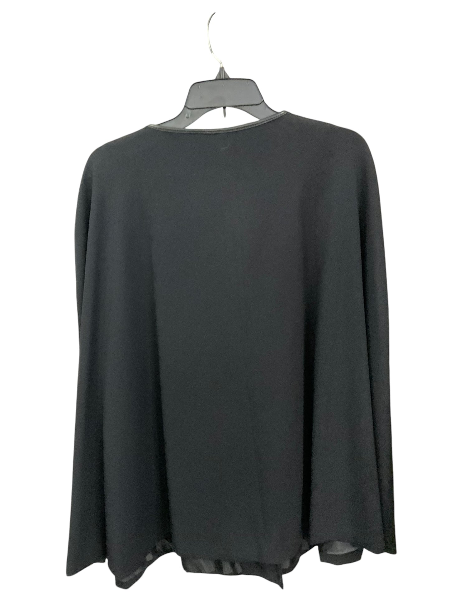 Poncho By Nine West Apparel In Black, Size: Xl