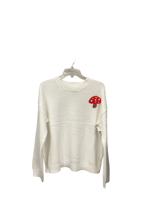 Sweater By Jessica Simpson In White, Size: M