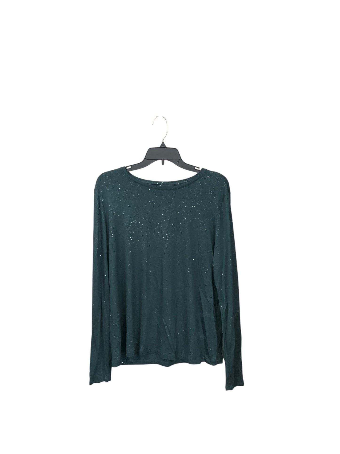 Top Long Sleeve By Clothes Mentor In Green, Size: L