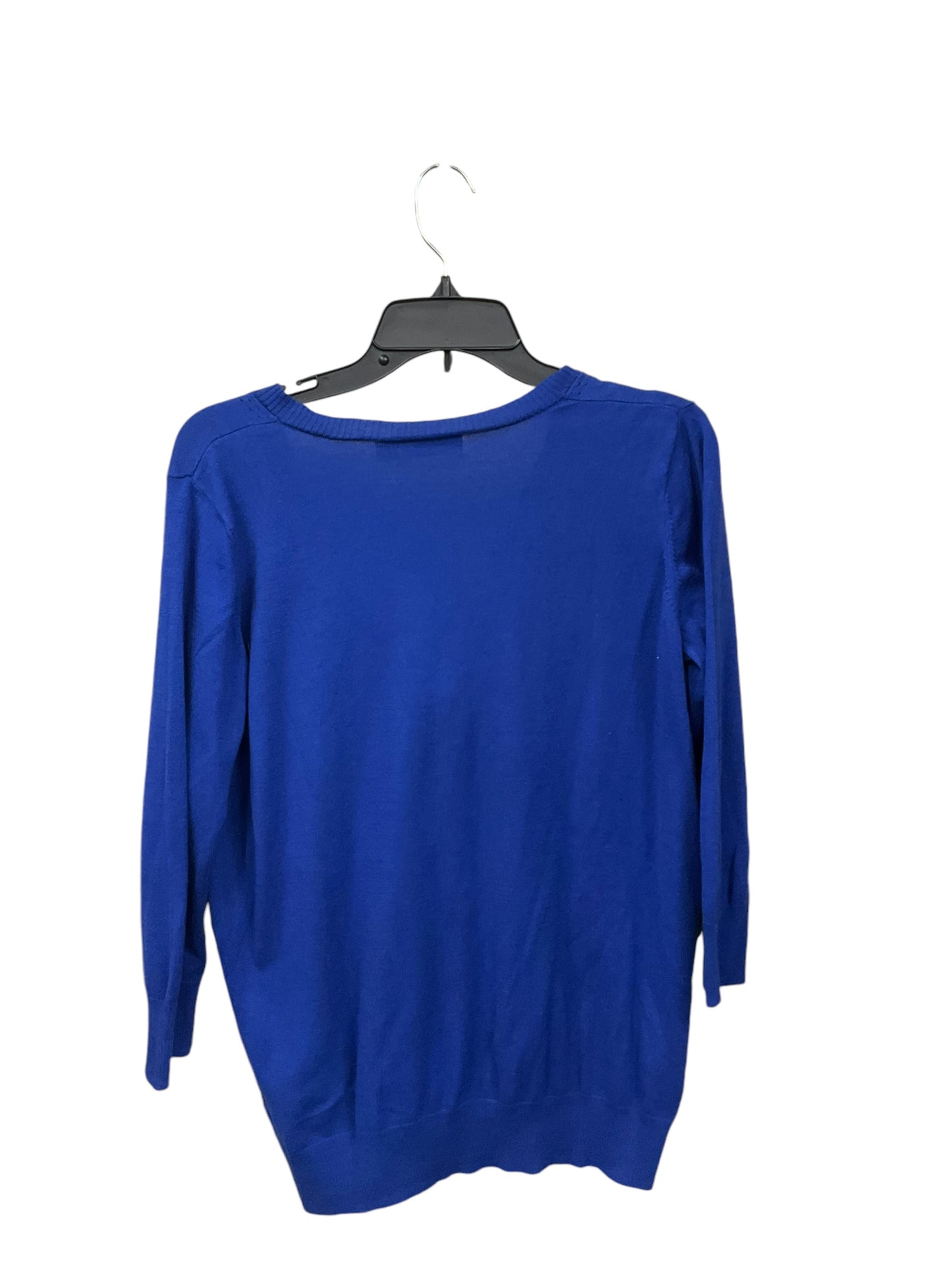 Top Long Sleeve By Limited In Blue, Size: Xl