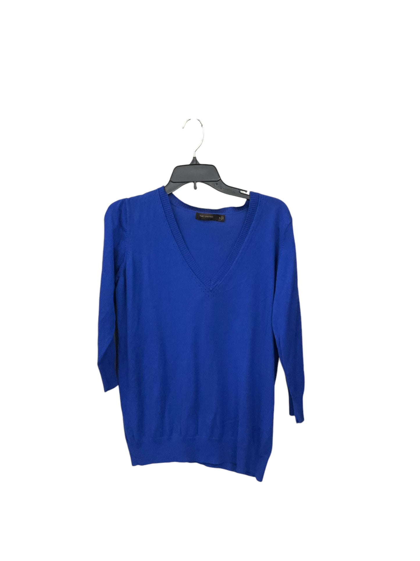 Top Long Sleeve By Limited In Blue, Size: Xl