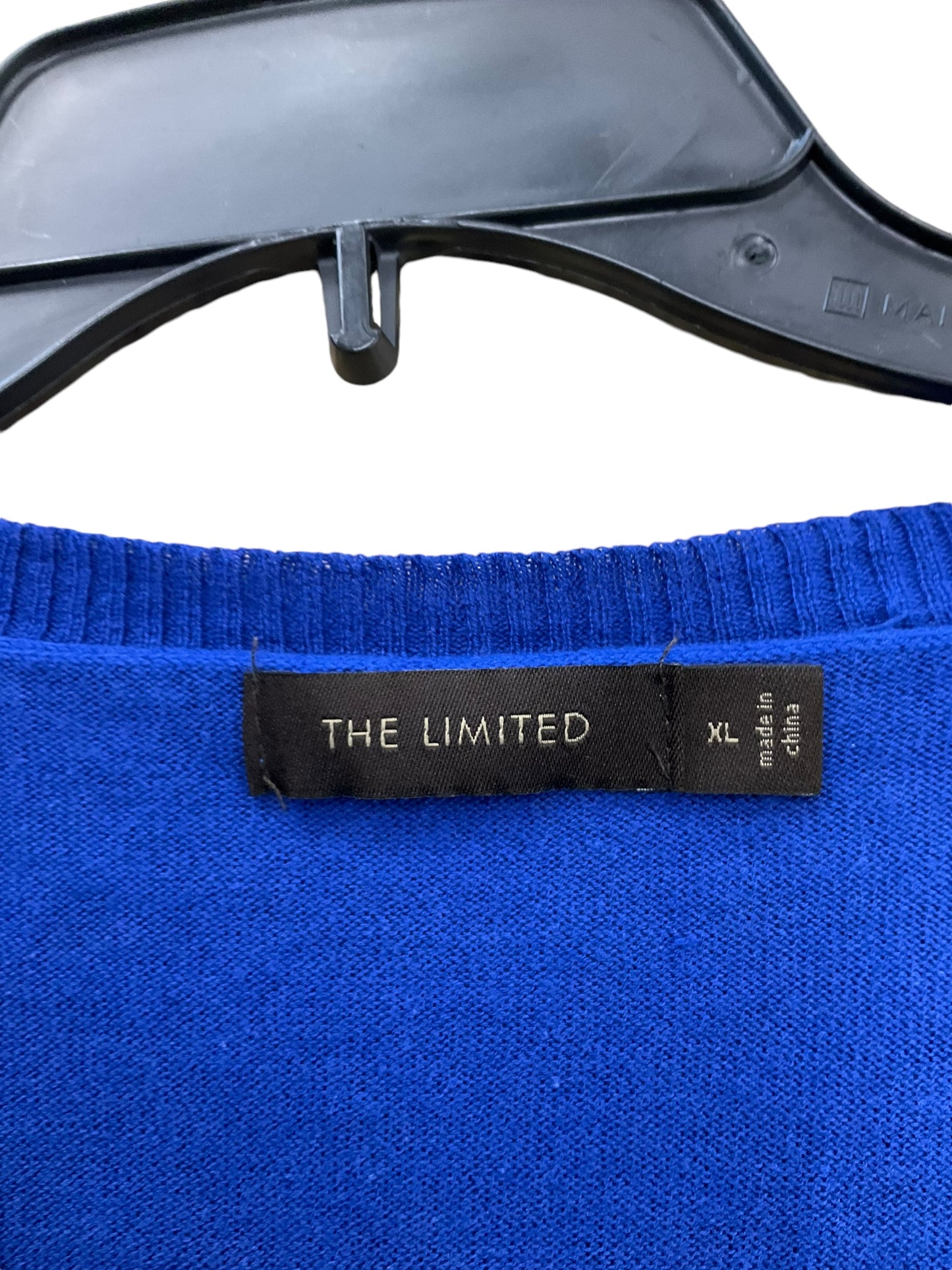 Top Long Sleeve By Limited In Blue, Size: Xl