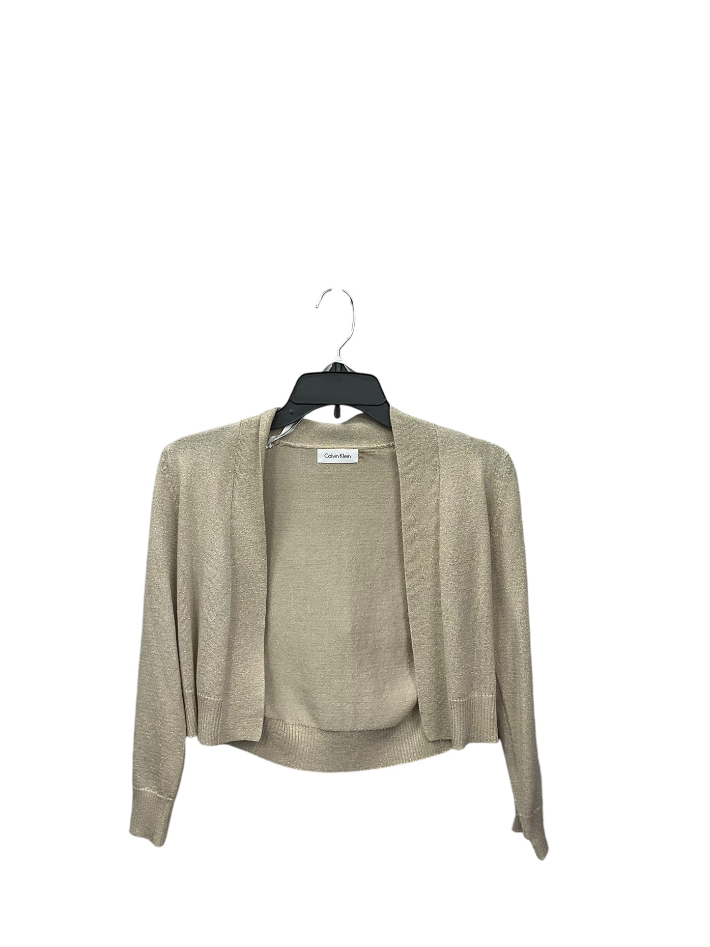 Bolero By Calvin Klein In Gold, Size: S