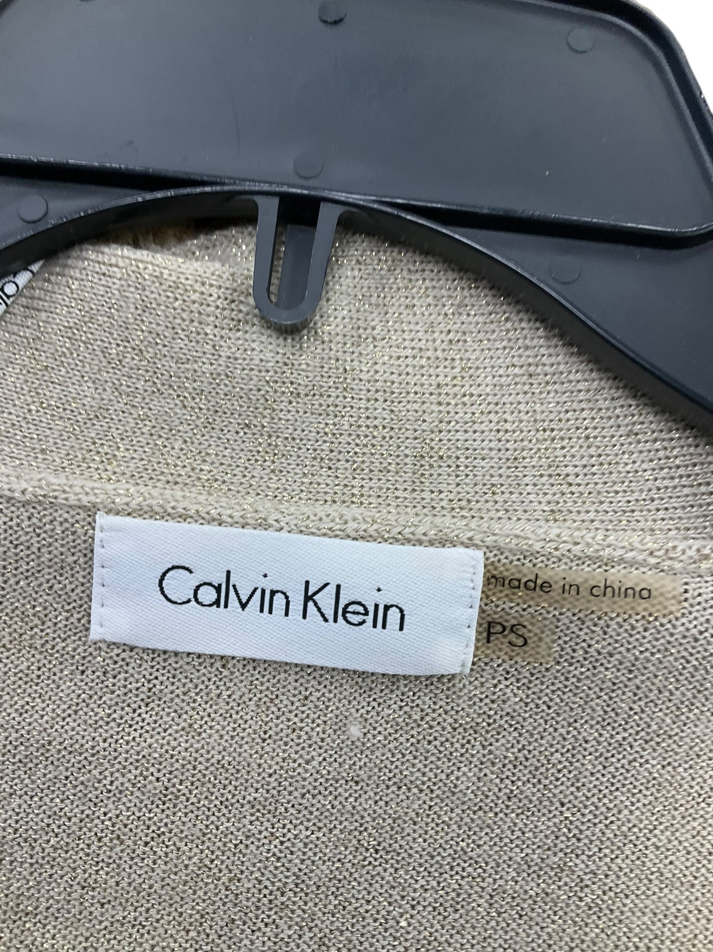 Bolero By Calvin Klein In Gold, Size: S