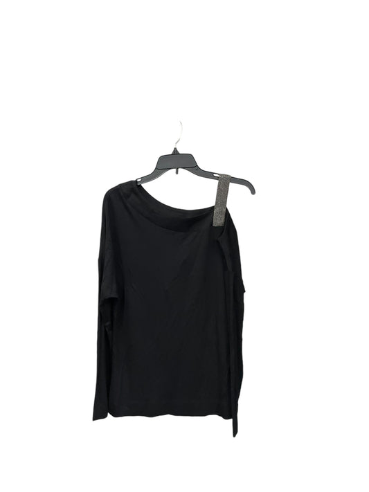 Top Long Sleeve By White House Black Market In Black, Size: S