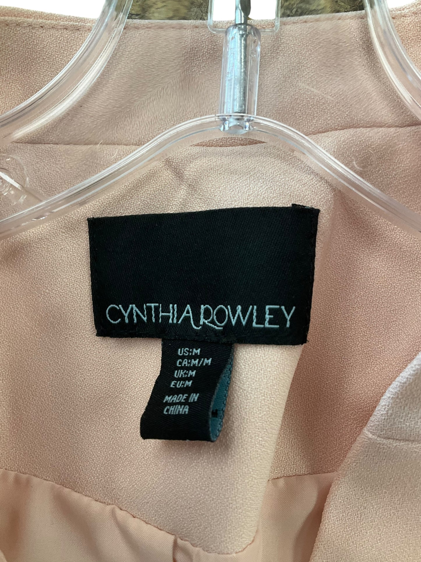 Blazer By Cynthia Rowley In Peach, Size: M