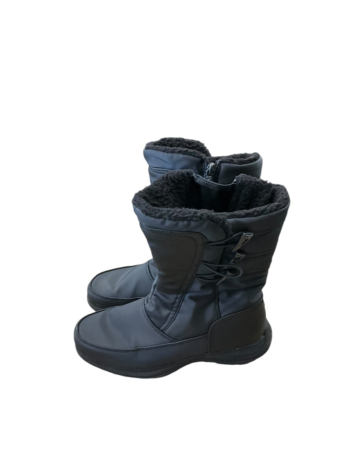 Boots Snow By Sporto In Black, Size: 8.5