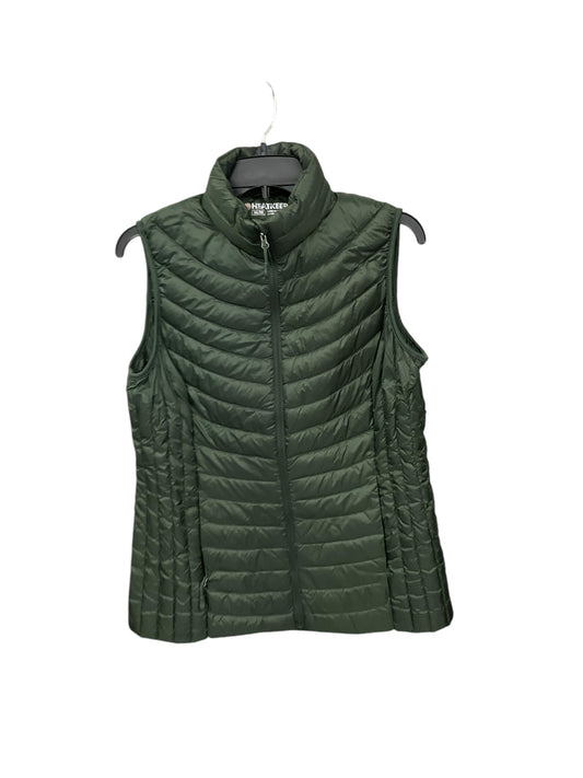 Vest Puffer & Quilted By Clothes Mentor In Green, Size: M