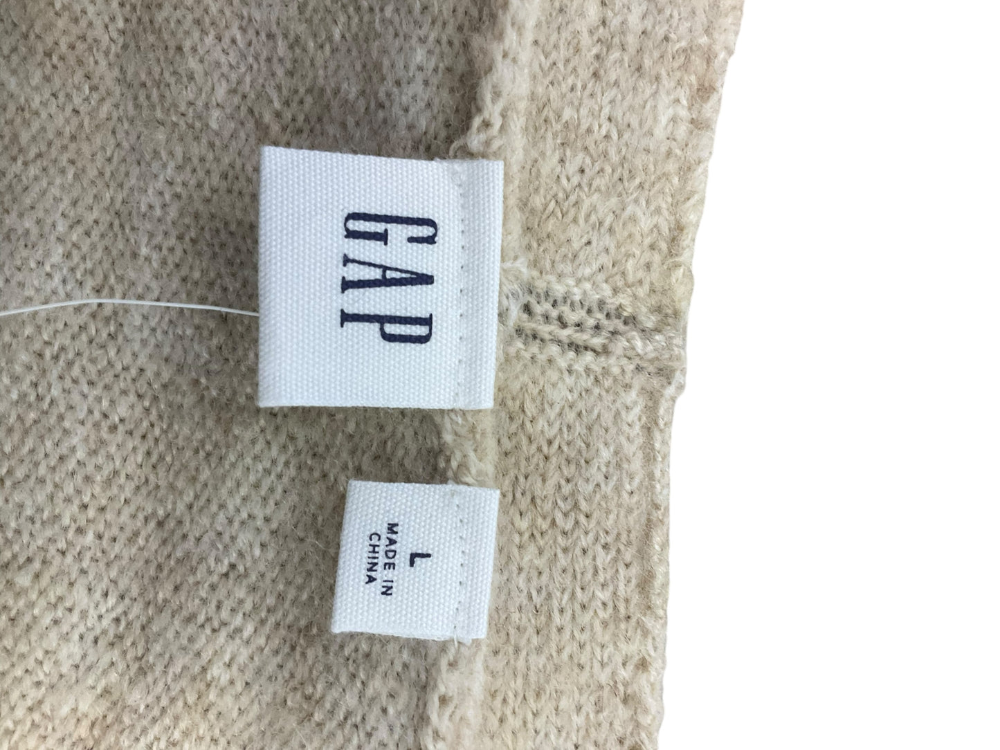 Cardigan By Gap In Beige, Size: L