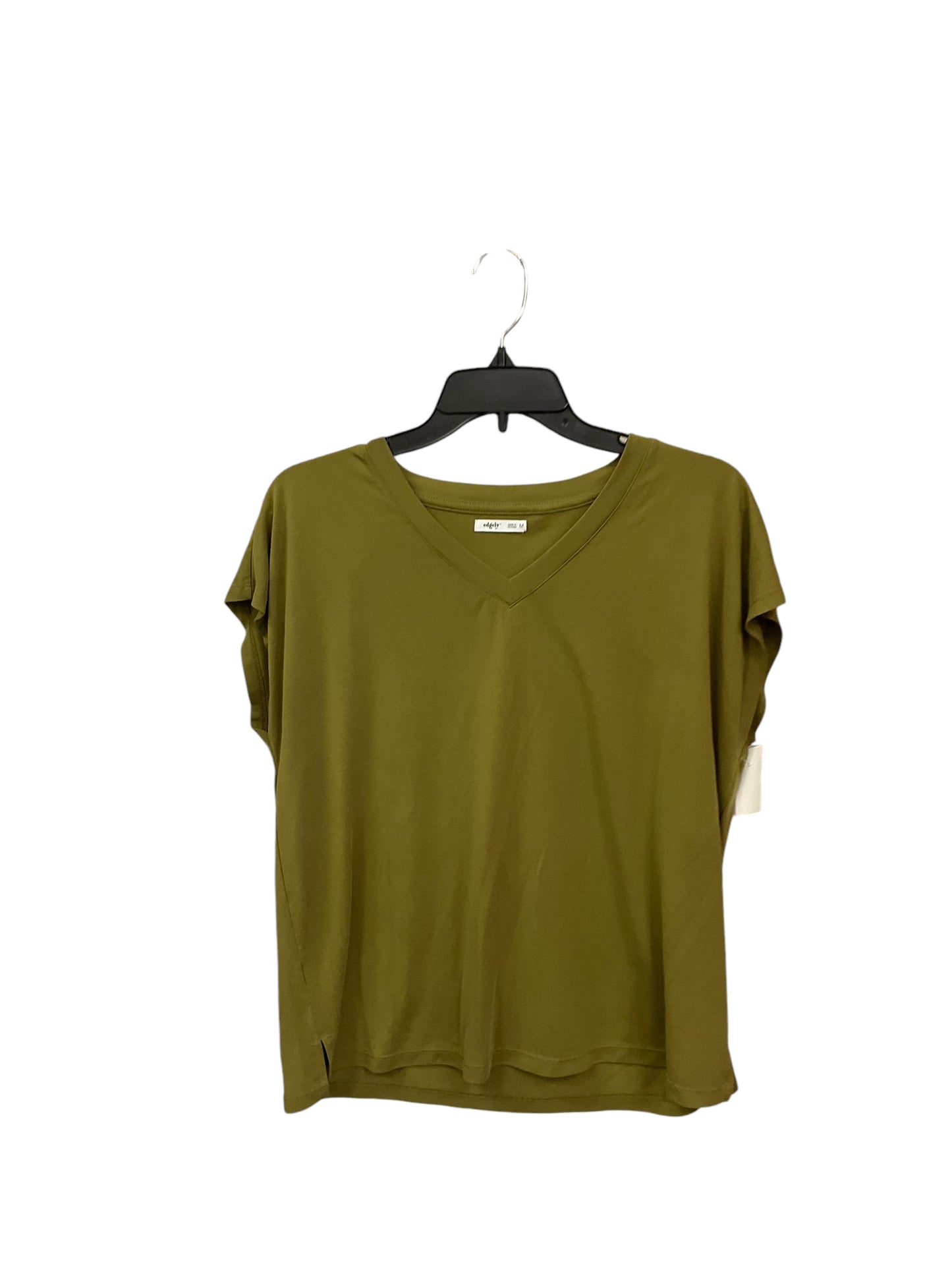 Top Short Sleeve By Clothes Mentor In Green, Size: M